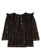 Isabel Marant Fordon Galaxy-embroidered Top
