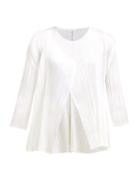Matchesfashion.com Pleats Please Issey Miyake - Technical Pleat Flared Jacket - Womens - White