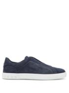 Matchesfashion.com Tod's - Slip On Suede Trainers - Mens - Navy
