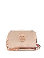 Matchesfashion.com Christian Louboutin - Rubylou Leather Cross Body Bag - Womens - Rose Gold