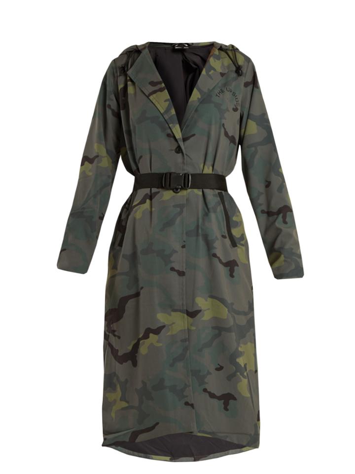 The Upside Anja Camouflage-print Hooded Jacket