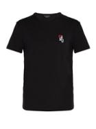 Matchesfashion.com Alexander Mcqueen - Embroidered Cotton Jersey T Shirt - Mens - Black