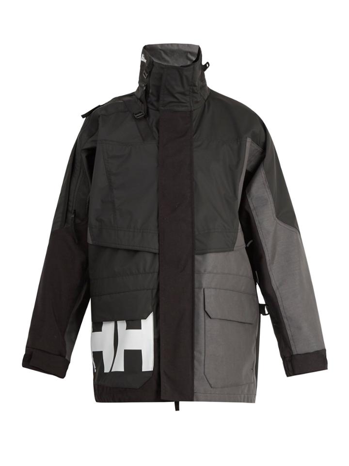 Gmbh X Helly Hansen Contrast-panel Technical Parka