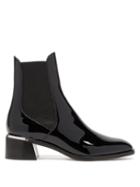 Matchesfashion.com Jimmy Choo - Rourke 45 Patent-leather Chelsea Boots - Womens - Black