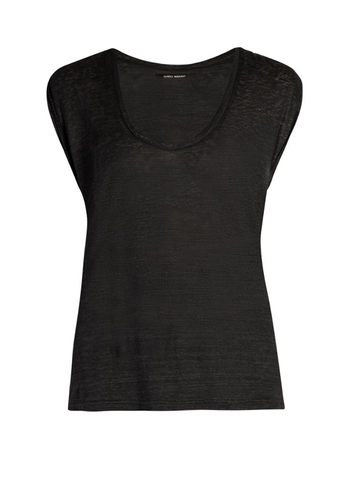 Isabel Marant Maik Scoop-neck T-shirt