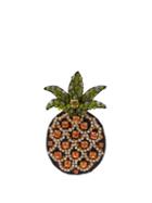 Matchesfashion.com No. 21 - Crystal Embellished Cocktail Pineapple Brooch - Womens - Yellow