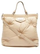 Maison Margiela - Glam Slam Quilted Leather Tote Bag - Womens - Cream