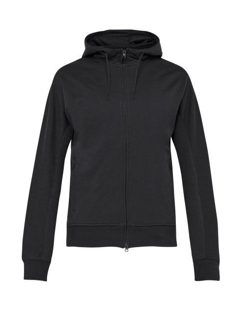 Matchesfashion.com Y-3 - Hooded Cotton Sweatshirt - Mens - Black
