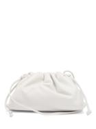 Matchesfashion.com Bottega Veneta - The Pouch Small Leather Clutch Bag - Womens - White