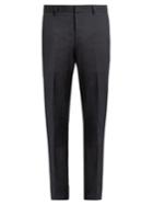 Lanvin Slim-fit Side-stripe Chino Trousers