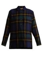 Burberry Strenton Tartan-wool Shirt