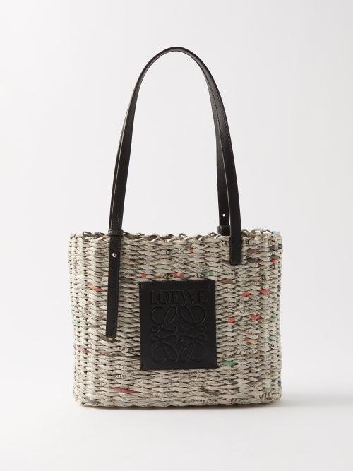Loewe - X Salone Del Mobile Anagram-logo Basket Bag - Womens - Black