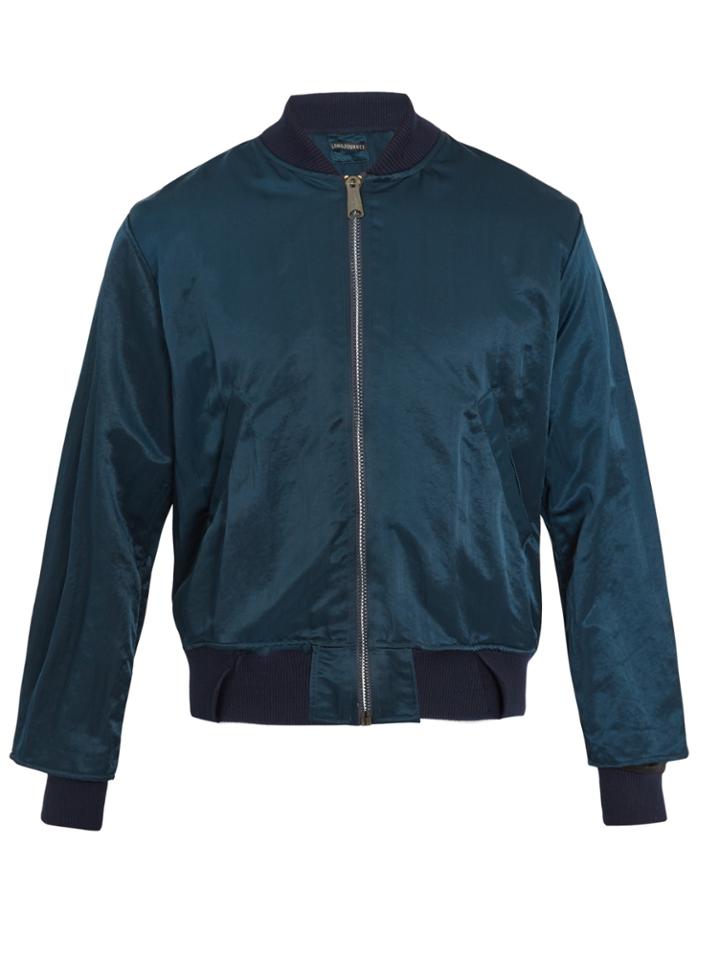 Longjourney Zip-through Cotton Bomber Jacket