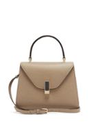 Matchesfashion.com Valextra - Iside Small Grained-leather Bag - Womens - Beige