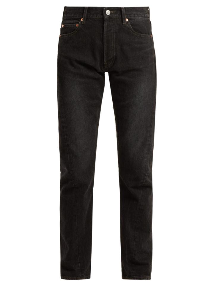 Balenciaga Twisted-seam Straight-leg Jeans