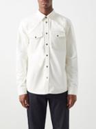 Nudie Jeans - George Flap-pocket Cotton-twill Shirt - Mens - Cream