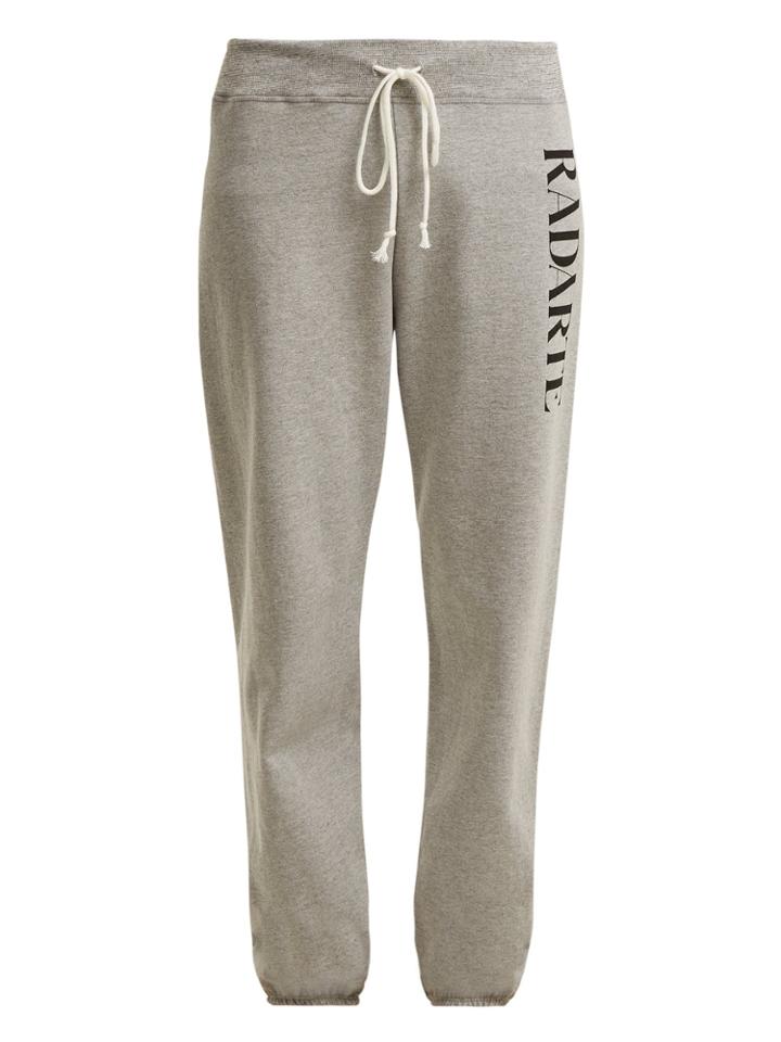 Rodarte Logo-print Cotton-blend Track Pants
