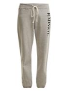 Rodarte Logo-print Cotton-blend Track Pants