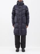 Moncler Grenoble - Tratten Quilted Ripstop Down Coat - Mens - Black
