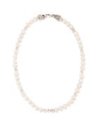 Emanuele Bicocchi - Freshwater Pearl Sterling-silver Necklace - Mens - Silver