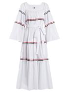 Lisa Marie Fernandez Ric-rac Trimmed Broderie-anglaise Cotton Dress