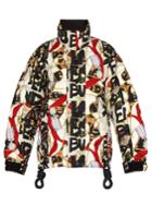 Burberry Down-filled Graffiti And Archive-print Jacket