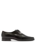 Matchesfashion.com Saint Laurent - Sinclair Point-toe Leather Brogues - Womens - Black