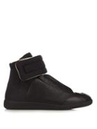 Maison Margiela Future High-top Leather And Neoprene Trainers