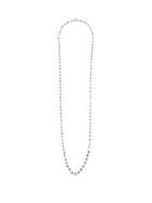 Matchesfashion.com Monique Pan - 18kt Gold Diamond & Bead Wrap Necklace - Womens - Black
