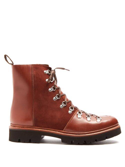 Matchesfashion.com Grenson - Brady Leather Boots - Mens - Brown