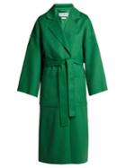 Loewe Belted Wool And Cashmere-blend Coat