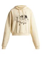Matchesfashion.com Off-white - Sketch Print Hooded Sweatshirt - Womens - White Print