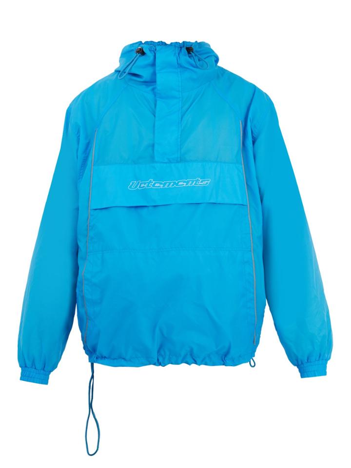Vetements Hooded Lightweight Shell Jacket