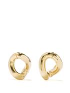 Rosantica - Amy Link Stud Earrings - Womens - Gold
