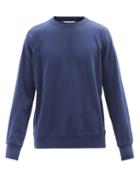 Ymc - Cotton-jersey Sweatshirt - Mens - Navy