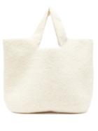 Matchesfashion.com Lauren Manoogian - Cotton-blend Knitted Tote - Womens - White