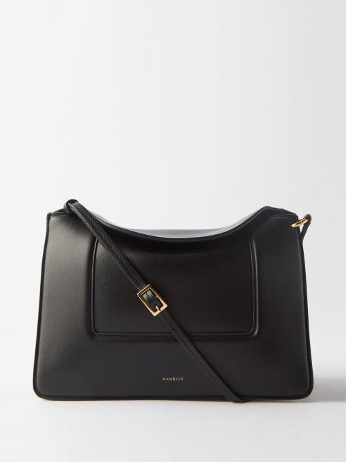 Wandler - Penelope Small Leather Shoulder Bag - Womens - Black