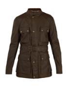 Belstaff Roadmaster Patch-pocket Waxed-cotton Jacket