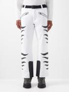 Bogner - Chazz T Zebra-print Softshell Ski Trousers - Mens - White