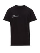 Matchesfashion.com A-cold-wall* - Mission Statement Print Cotton T Shirt - Mens - Black