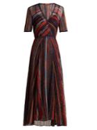 Missoni Striped Metallic Dress