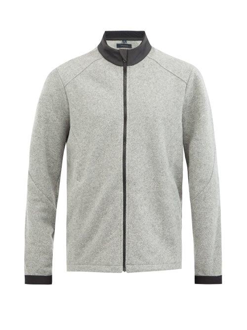 Matchesfashion.com Sease - Maestrale Wool-fleece Track Top - Mens - Grey