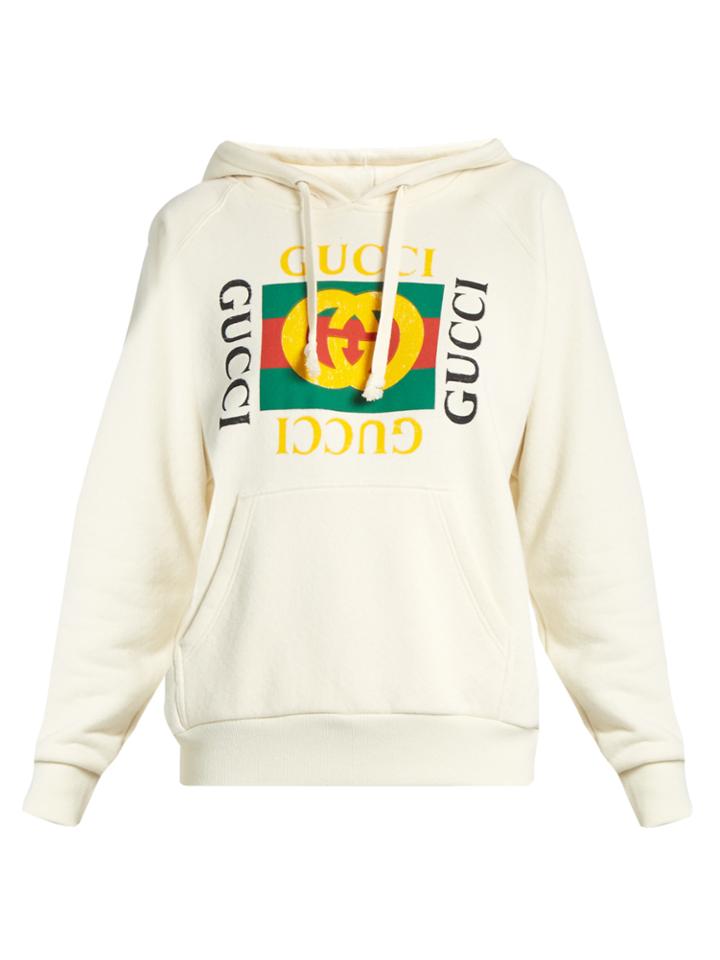 Gucci Logo-print Hooded Sweatshirt