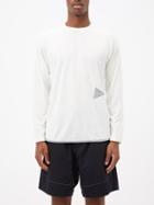 And Wander - Power Dry Long-sleever Jersey Top - Mens - White