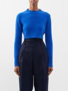 Max Mara - Cinese Sweater - Womens - Blue