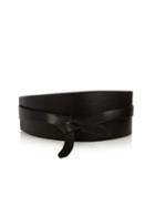 Isabel Marant Dudley Wide Wrap-around Leather Belt