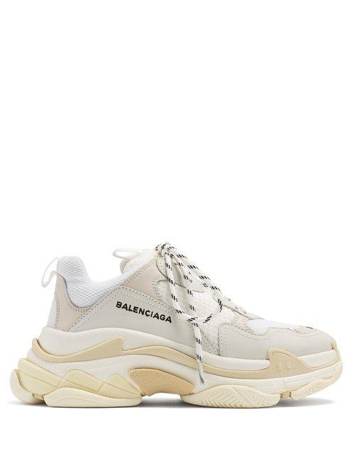 Matchesfashion.com Balenciaga - Triple S Trainers - Womens - White