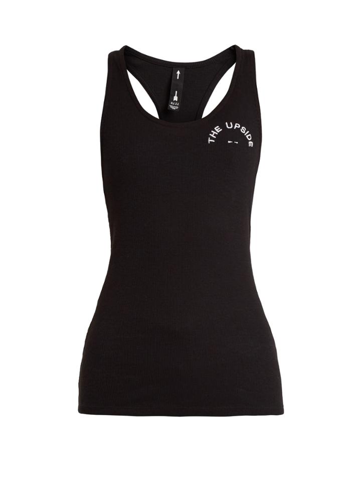 The Upside Soul Ribbed-cotton Performance Tank Top