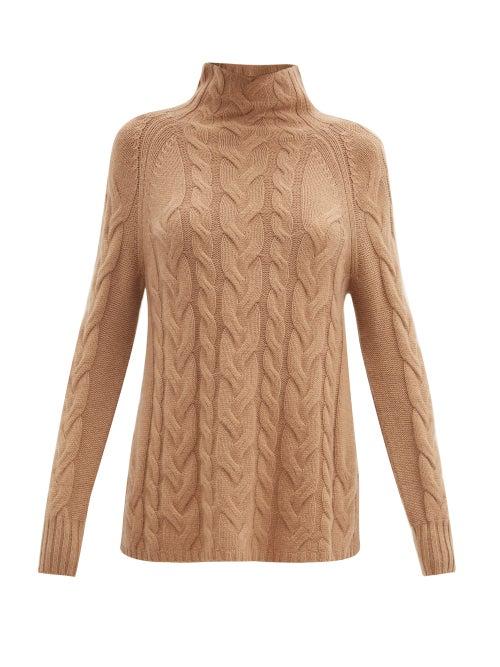 Matchesfashion.com S Max Mara - Hazel Sweater - Womens - Camel