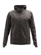 Matchesfashion.com Veilance - Rhomb Hooded Zipped Waterproof Jacket - Mens - Black
